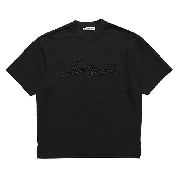 Acne Studios アクネストゥディオズ コットンピケ エンブロイダリー ロゴTシャツ FN-MN-TSHI000637