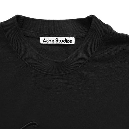 Acne Studios アクネストゥディオズ コットンピケ エンブロイダリー ロゴTシャツ FN-MN-TSHI000637