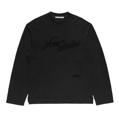 Acne Studios アクネストゥディオズ コットンピケ エンブロイダリー ロゴTシャツ FN-UX-TSHI000248