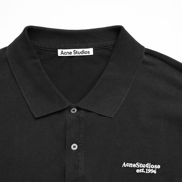 Acne Studios アクネストゥディオズ ウォッシュド ロゴポロシャツ FN-MN-TSHI000689