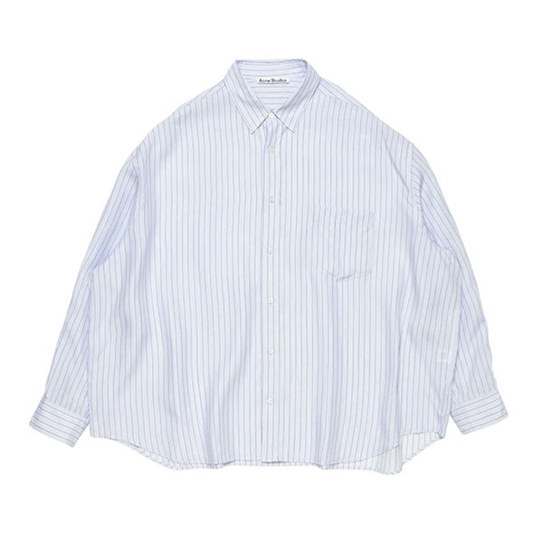 Acne Studios アクネストゥディオズ オーバーサイズ ストライプシャツ RW-MN-SHIR000033