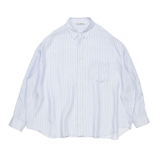 Acne Studios アクネストゥディオズ オーバーサイズ ストライプシャツ RW-MN-SHIR000033