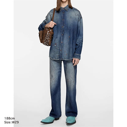 Acne Studios アクネストゥディオズ ヴィンテージ ジーンズ 2021M Mid Blue Trafalgar