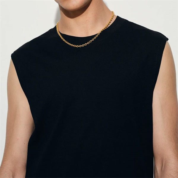 TOMWOOD トムウッド Ada Chain Gold 17inch エイダチェーン ゴールド ネックレス 100003 **