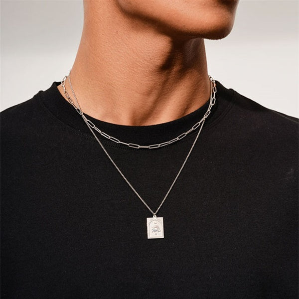 TOMWOOD トムウッド Box Chain 16.5inch ボックスチェーン ネックレス 100071 **