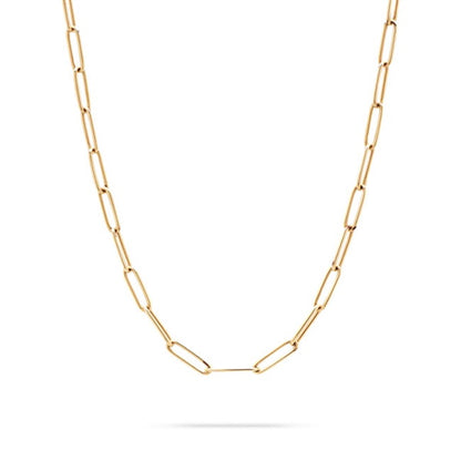 TOMWOOD トムウッド Box Chain Gold 16inch ボックスチェーン ゴールド ネックレス 100072 **