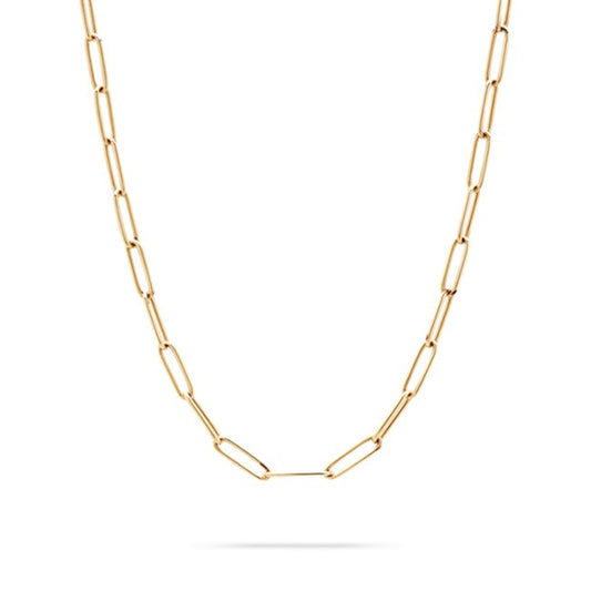TOMWOOD トムウッド Box Chain Gold 16inch ボックスチェーン ゴールド ネックレス 100072 **