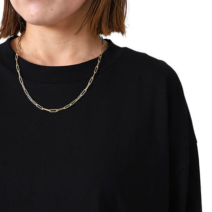 TOMWOOD トムウッド Box Chain Gold 20.5inch ボックスチェーン ゴールド ネックレス 100072 **
