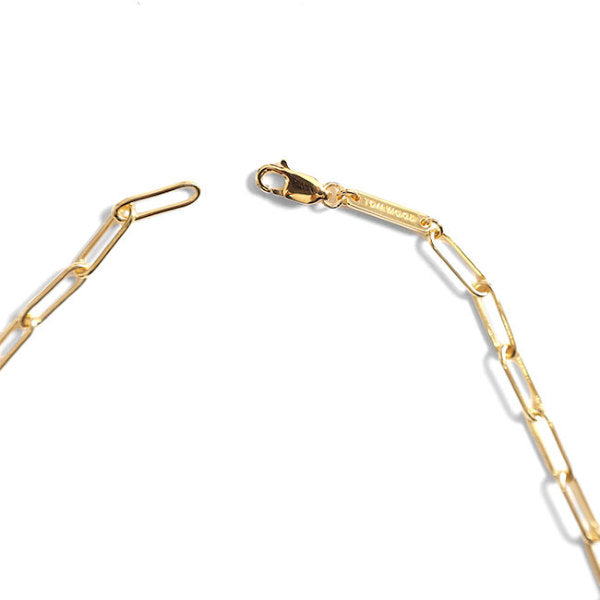 TOMWOOD トムウッド Box Chain Gold 20.5inch ボックスチェーン ゴールド ネックレス 100072 **