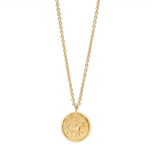 TOMWOOD トムウッド Coin Pendant Gold 20.5inch コインペンダント ゴールド ネックレス 100229 **