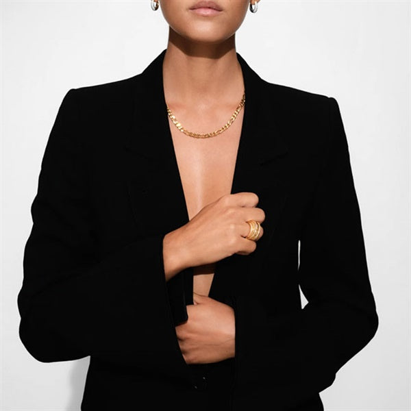 TOMWOOD トムウッド Bo Chain Thick Gold 18inch ボー チェーン シック ゴールド ネックレス 101267 **