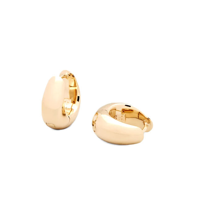 TOMWOOD Ice Hoops Small Gold 100516 **