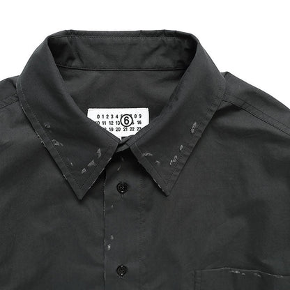 MM6 COTTON POPLIN SHIRT SH0DT0051 M35256 899