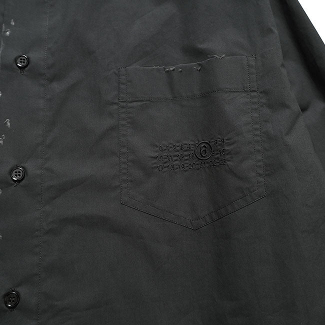 MM6 COTTON POPLIN SHIRT SH0DT0051 M35256 899