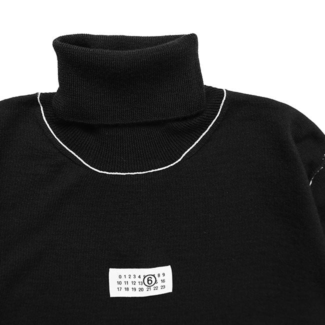 MM6 12GG TURTLENECK KNIT SWEATER SH0HA0009 M13037 900