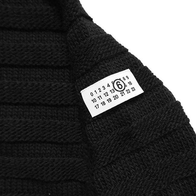 MM6 DISTRESSED TURTLENECK KNIT SWEATER SH0HA0004 M13040 900