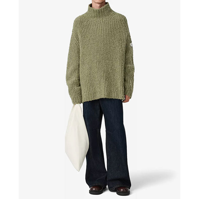 MM6 Textured knit turtleneck jumper SH2HA0018 M13342 701