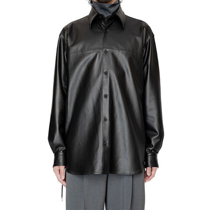 RAINMAKER LEATHER DOUGI SHIRT RM262-001