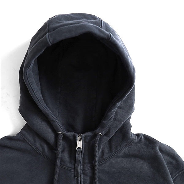 [SALE] Maison Margiela メゾンマルジェラ オーバーサイズ エンブロイダーロゴ ジップアップ スウェットパーカー S50HG0046 S25520
