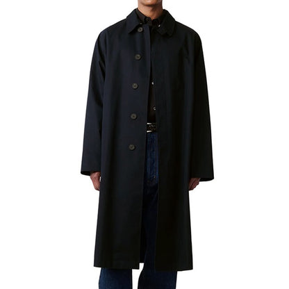 STUDIO NICHOLSON スタジオニコルソン CROWE COATED COTON COAT ステンカラーコート SNM-1235