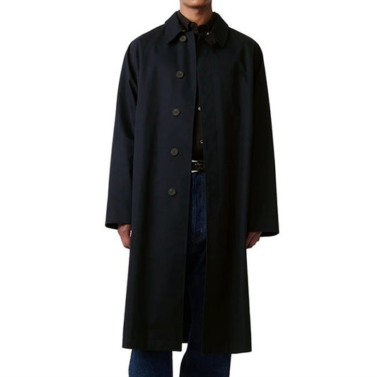 STUDIO NICHOLSON スタジオニコルソン CROWE COATED COTON COAT ステンカラーコート SNM-1235