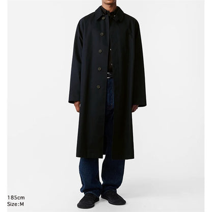 STUDIO NICHOLSON スタジオニコルソン CROWE COATED COTON COAT ステンカラーコート SNM-1235