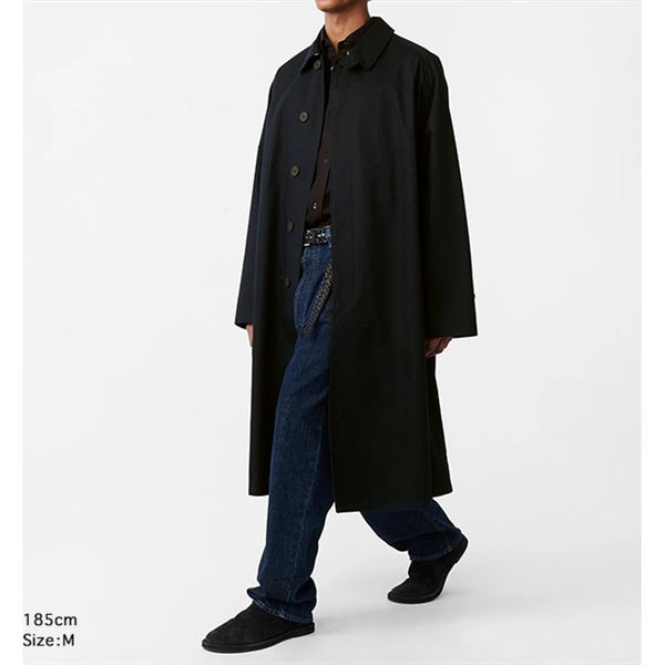 STUDIO NICHOLSON スタジオニコルソン CROWE COATED COTON COAT ステンカラーコート SNM-1235