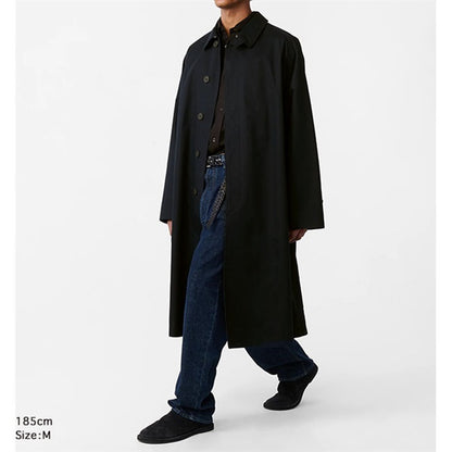 STUDIO NICHOLSON スタジオニコルソン CROWE COATED COTON COAT ステンカラーコート SNM-1235
