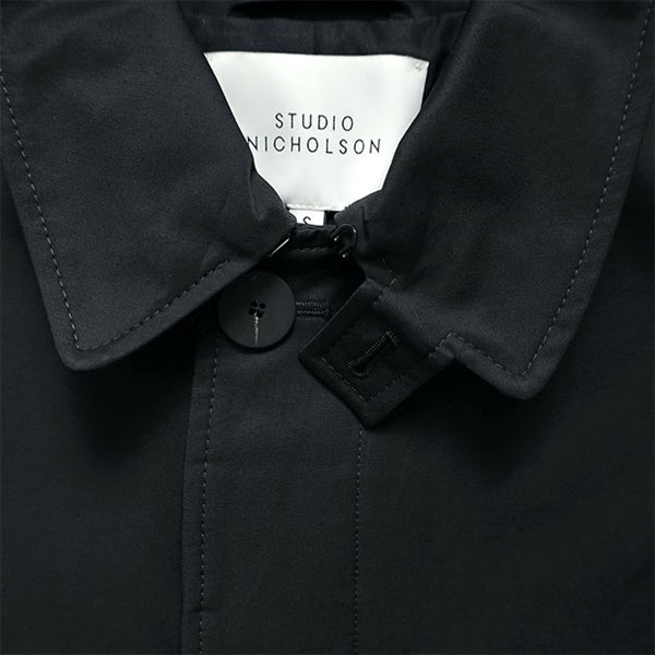 STUDIO NICHOLSON スタジオニコルソン CROWE COATED COTON COAT ステンカラーコート SNM-1235