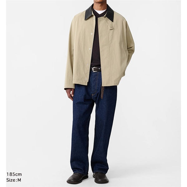 STUDIO NICHOLSON スタジオニコルソン DANI JACKET 襟レザー ジャケット SNM-1438