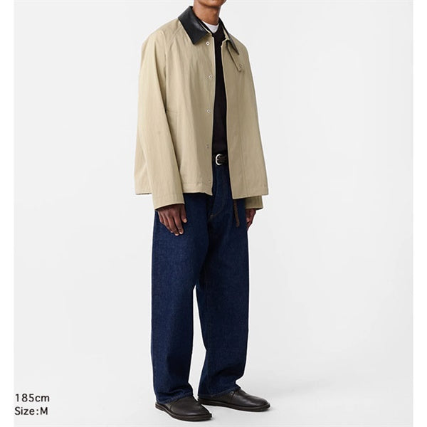 STUDIO NICHOLSON スタジオニコルソン DANI JACKET 襟レザー ジャケット SNM-1438