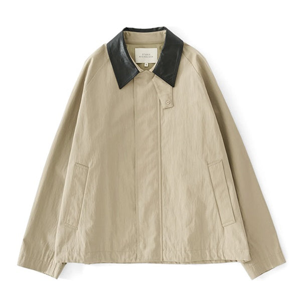 STUDIO NICHOLSON スタジオニコルソン DANI JACKET 襟レザー ジャケット SNM-1438