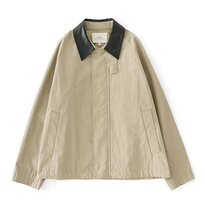 STUDIO NICHOLSON スタジオニコルソン DANI JACKET 襟レザー ジャケット SNM-1438