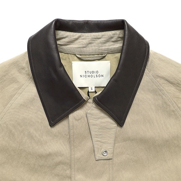 STUDIO NICHOLSON スタジオニコルソン DANI JACKET 襟レザー ジャケット SNM-1438