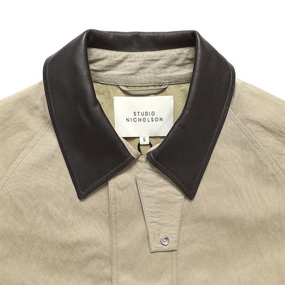 STUDIO NICHOLSON スタジオニコルソン DANI JACKET 襟レザー ジャケット SNM-1438
