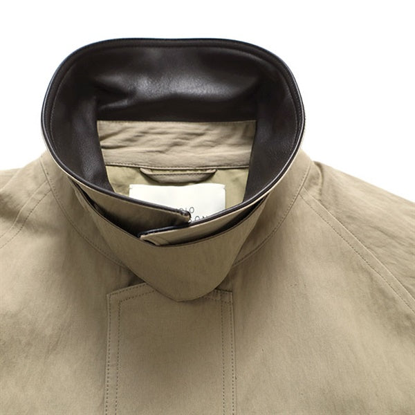 STUDIO NICHOLSON スタジオニコルソン DANI JACKET 襟レザー ジャケット SNM-1438