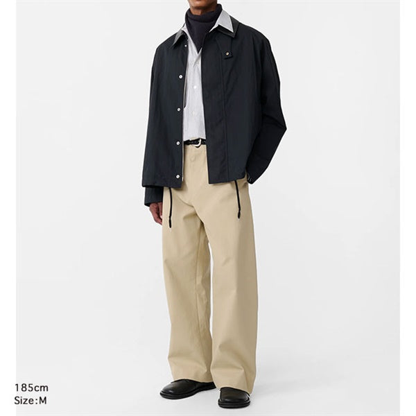 STUDIO NICHOLSON スタジオニコルソン DANI JACKET 襟レザー ジャケット SNM-1438