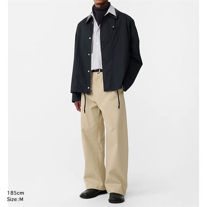 STUDIO NICHOLSON スタジオニコルソン DANI JACKET 襟レザー ジャケット SNM-1438