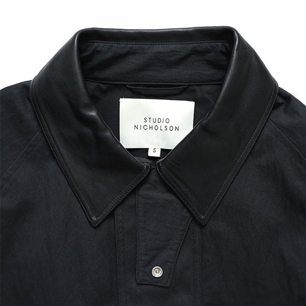 STUDIO NICHOLSON スタジオニコルソン DANI JACKET 襟レザー ジャケット SNM-1438