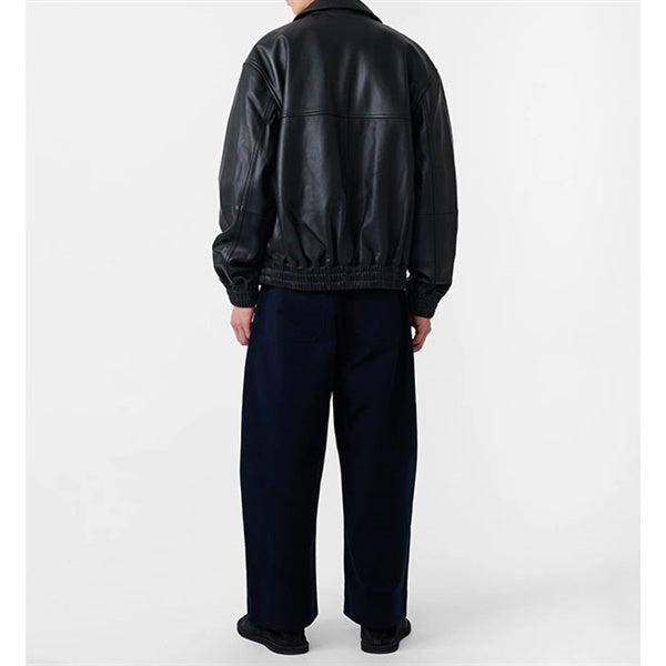 STUDIO NICHOLSON スタジオニコルソン PISTON LEATHER JACKET ラムレザー レザージャケット SNM-1115