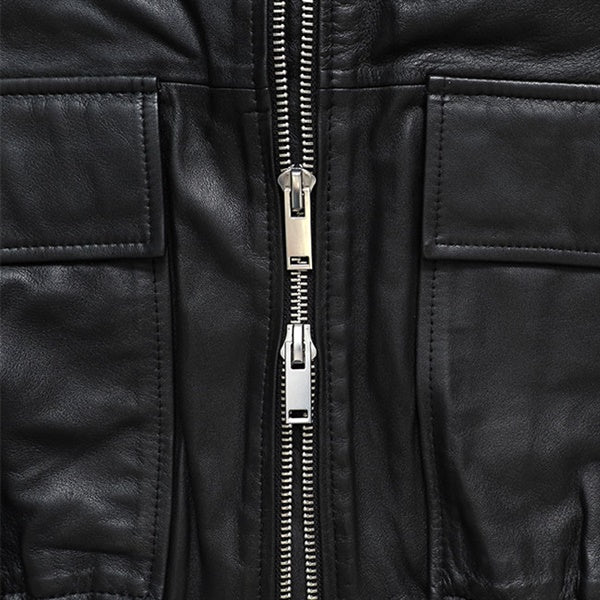STUDIO NICHOLSON スタジオニコルソン PISTON LEATHER JACKET ラムレザー レザージャケット SNM-1115