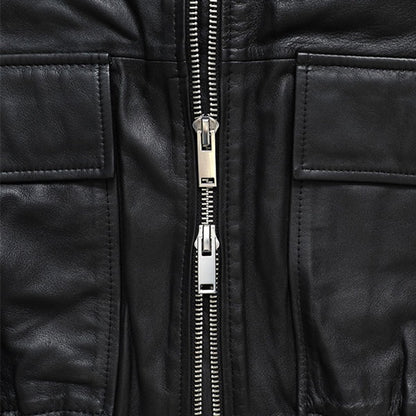 STUDIO NICHOLSON スタジオニコルソン PISTON LEATHER JACKET ラムレザー レザージャケット SNM-1115