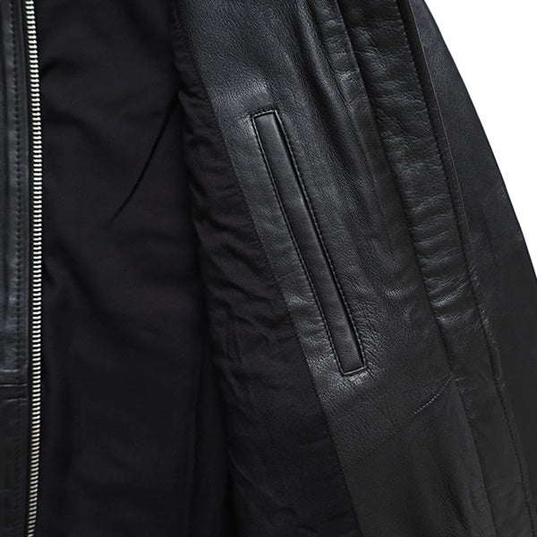 STUDIO NICHOLSON スタジオニコルソン PISTON LEATHER JACKET ラムレザー レザージャケット SNM-1115