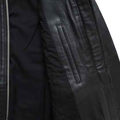 STUDIO NICHOLSON スタジオニコルソン PISTON LEATHER JACKET ラムレザー レザージャケット SNM-1115