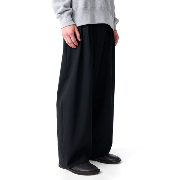 STUDIO NICHOLSON スタジオニコルソン LINE DOUBLE PLEAT VOLUME PANT ダブルプリーツ ボリュームパンツ LINE SNM-1185
