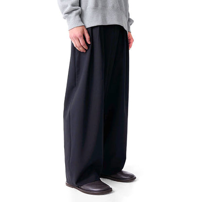 STUDIO NICHOLSON スタジオニコルソン LINE DOUBLE PLEAT VOLUME PANT ダブルプリーツ ボリュームパンツ LINE SNM-1185