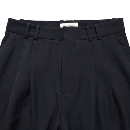 STUDIO NICHOLSON スタジオニコルソン LINE DOUBLE PLEAT VOLUME PANT ダブルプリーツ ボリュームパンツ LINE SNM-1185