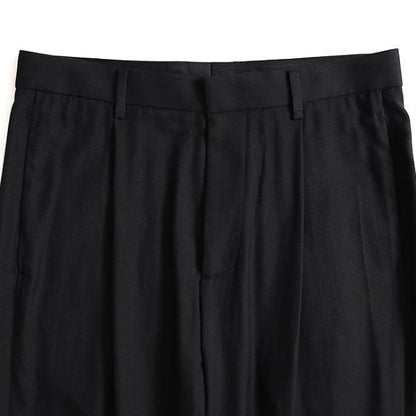 ATON エイトン シルク テーパード ワイドパンツ PRAGGM0802