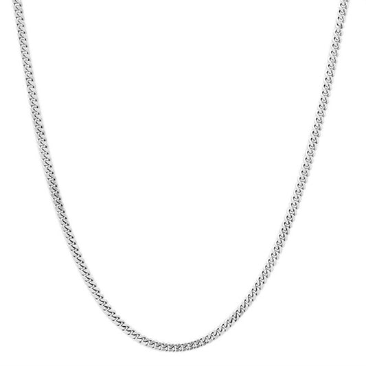 TOMWOOD トムウッド Curb Chain M -24.5 シルバー カーブチェーン ネックレス 100264 **