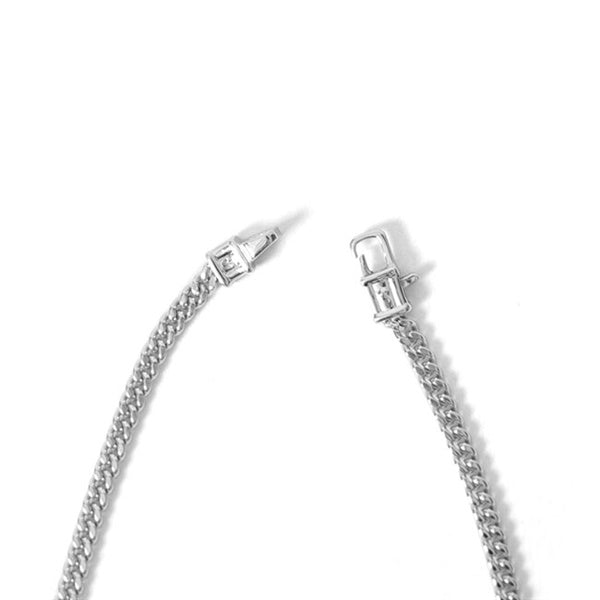 TOMWOOD トムウッド Curb Chain M -24.5 シルバー カーブチェーン ネックレス 100264 **